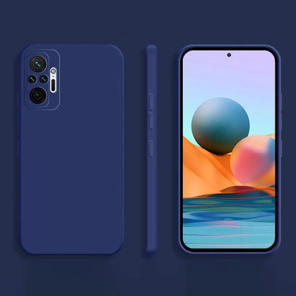 Cover Square Soft Silicone (Redmi Note 10 Xiaomi/10 Pro/Max/10S/1O/10 S)