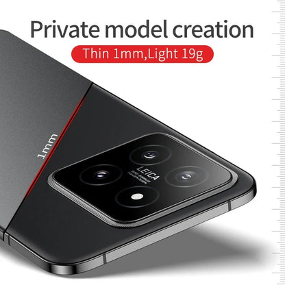 Cover Ultra-Thin Luxury PC (XIAOMI Mi 14/13/13T/14T Pro/Lite/T/T Pro)