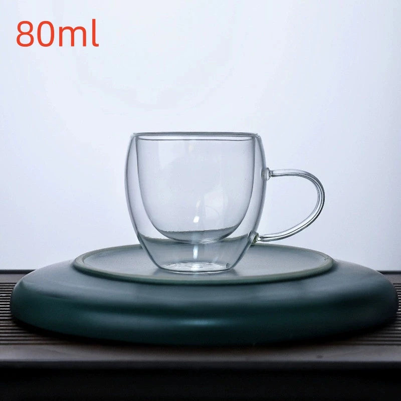 AeroGlass™ - Bicchiere e Tazza Termica a Doppia Parete 80/150/250/350/450ml
