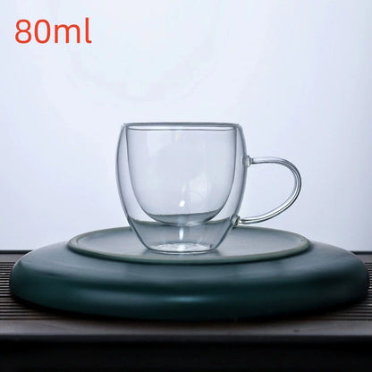 AeroGlass™ - Bicchiere e Tazza Termica a Doppia Parete 80/150/250/350/450ml