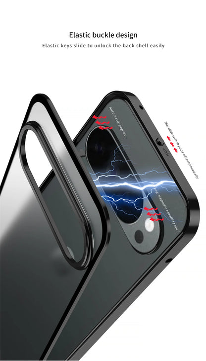 Cover con Telaio in Alluminio (Google Pixel 9/10 Pro/XL/9A/8/8A/7/7A)