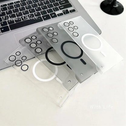 Cover Magsafe Crystal Air  S24, S25, S26/Ultra/Plus