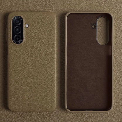 Cover Urban Luxe Wrapped (Genuine Leather Full) (Samsung Galaxy A17/A07/A26/A36/A56/A15/A53/A24)