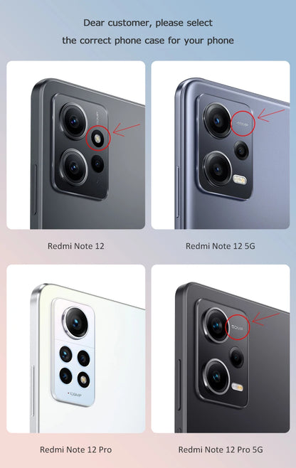 Luxury Slim Matte (Redmi Note 12/12S/Pro/Plus)