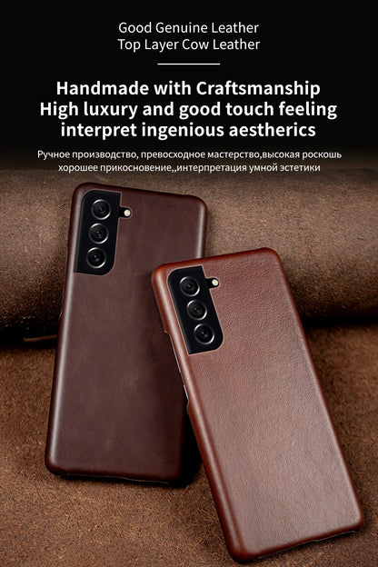 Cover Heritage Craft Leather (Hand Made) (Galaxy S21FE/S20/S20FE/S20 Plus)