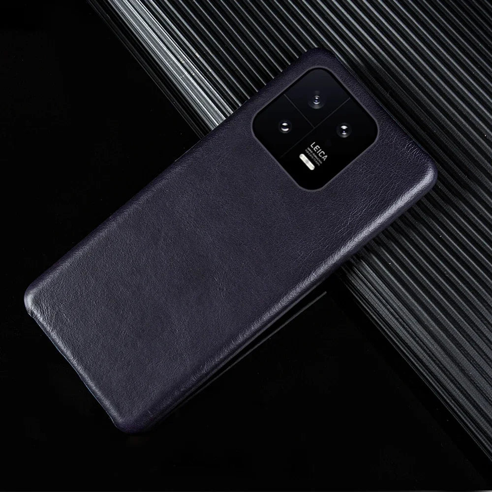 Cover Genuine Bovine Leather (Xiaomi 11/12/13/14/15/T/T Pro/Ultra/Pro Max/X6 Pro/X7 Pro)