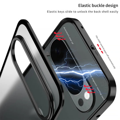 Cover con Telaio in Alluminio (Google Pixel 9/10 Pro/XL/9A/8/8A/7/7A)