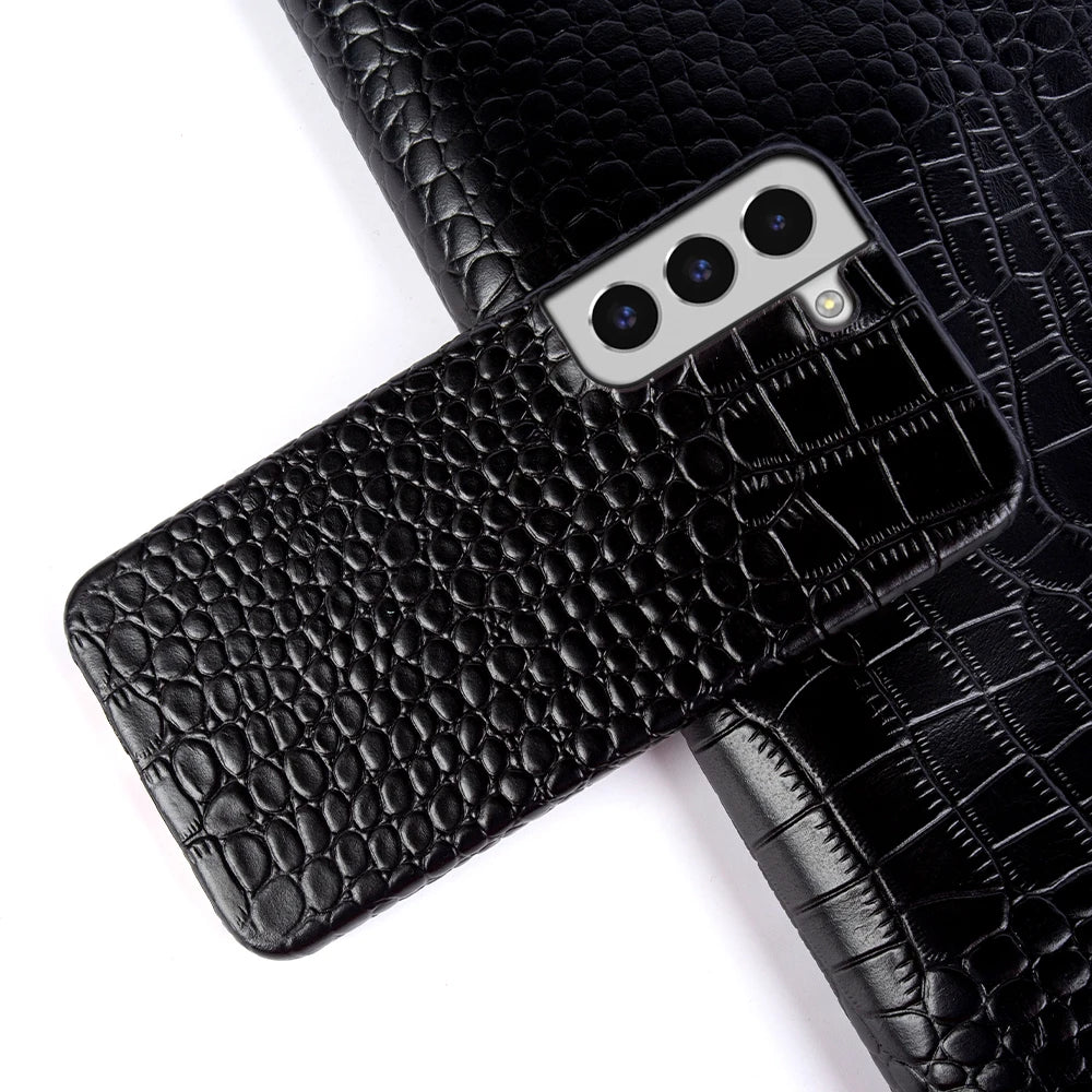 Cover Wild Exotic Leather (Samsung Galaxy S22/S23/S21/S20/Ultra/Plus/Note 20/10/A53
