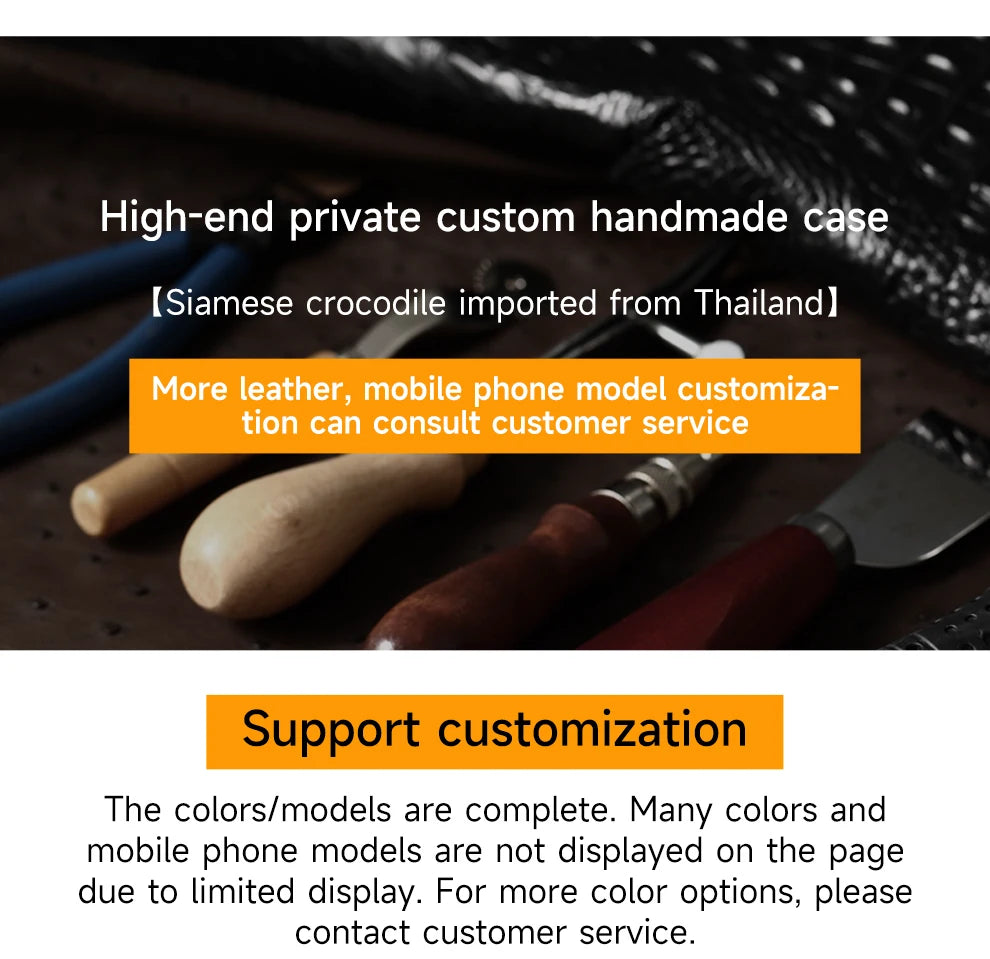 Cover Genuine Crocodile per Samsung Galaxy S26, S25, S24, S22, S21, S23, Ultra, Plus, S25Ultra, S24Ultra, A55