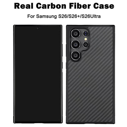 Cover Carbon MagSafe For Samsung Galaxy S26, S26 Ultra, S26+