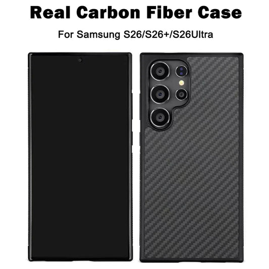 Cover Carbon MagSafe For Samsung Galaxy S26, S26 Ultra, S26+