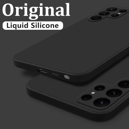 YISHANGOU - Cover Cloud Liquid Shell (Samsung Galaxy S22/S24/Ultra/S23/S20/S21FE/S25 Edge/A17/A52/A55/A53/A54/A56/S26/A37/A57)