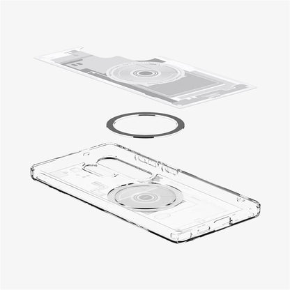 Cover Tech Skeleton For Samsung Galaxy S25 Ultra S26 S24 S23 Plus/Ultra