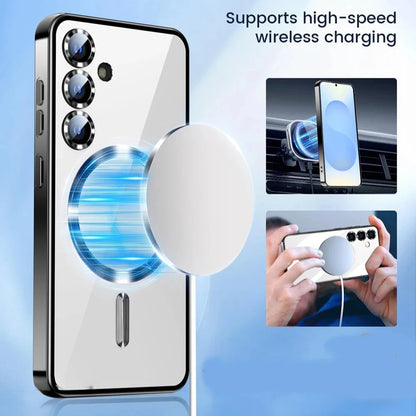 Cover Magsafe Magnetic Mirror Glow (Samsung Galaxy S26/S25/FE/S24/S23/Ultra/A56/A36/A26/A55/A54/A17/A07/A16/A35/A15/A14/A05)