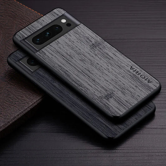 Cover in Legno di Bambù Hybrid (Google Pixel 8 Pro)