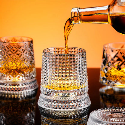 Spinning Whiskey Glass (Anti-stress Girevole)