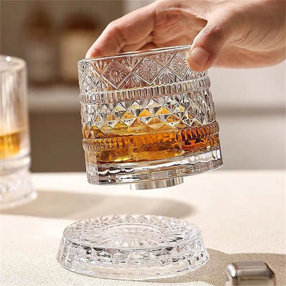 Spinning Whiskey Glass (Anti-stress Girevole)