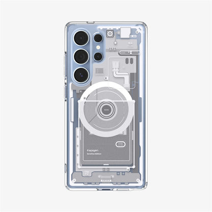 Cover Tech Skeleton For Samsung Galaxy S25 Ultra S26 S24 S23 Plus/Ultra