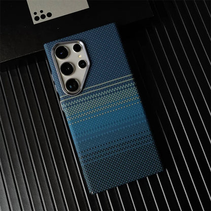 Cover Mag Carbon Alloy (MagSafe + Alloy Lens) (Samsung Galaxy S26Ultra/S26/S25/S24/S23/Ultra/Plus)