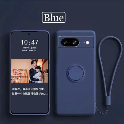 Cover in Silicone con Supporto (Google Pixel 6/6A/7/7A/8/8A/9/9A/10 Pro XL/10Pro)