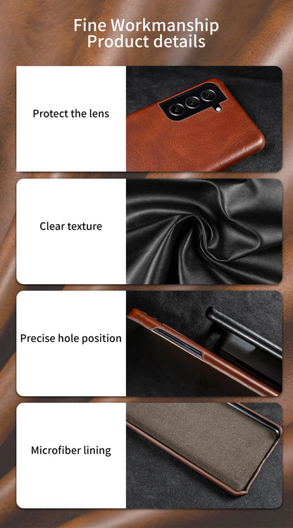 Cover Heritage Craft Leather (Hand Made) (Galaxy S21FE/S20/S20FE/S20 Plus)