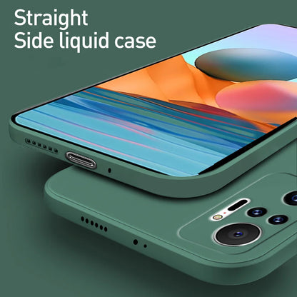 Cover Square Soft Silicone (Redmi Note 10 Xiaomi/10 Pro/Max/10S/1O/10 S)