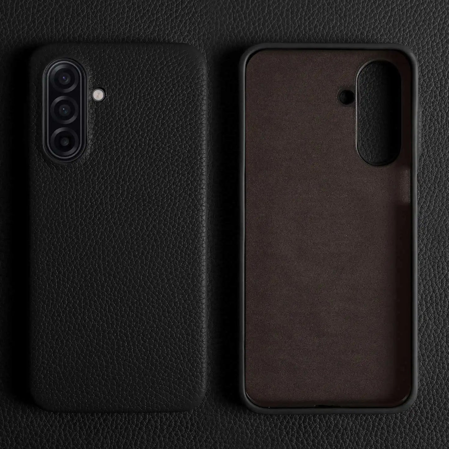 Cover Urban Luxe Wrapped (Genuine Leather Full) (Samsung Galaxy A17/A07/A26/A36/A56/A15/A53/A24)