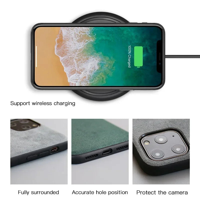 Cover Alcantara Italiana Luxury (Google Pixel 9 Pro/8 Pro/7 Pixel Fold/8A/7A/6 Pro)