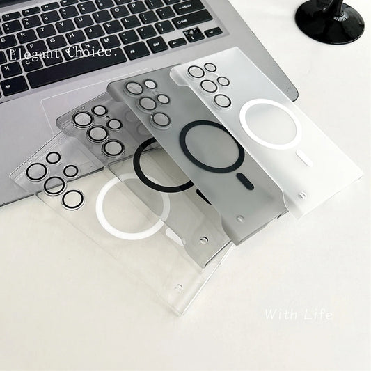 Cover Magsafe Crystal Air  S24, S25, S26/Ultra/Plus