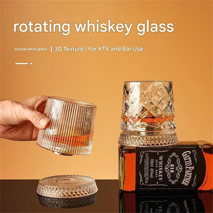Spinning Whiskey Glass (Anti-stress Girevole)