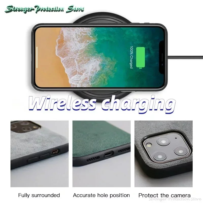 Cover Alcantara Italiana Luxury (Google Pixel 9 Pro/8 Pro/7 Pixel Fold/8A/7A/6 Pro)