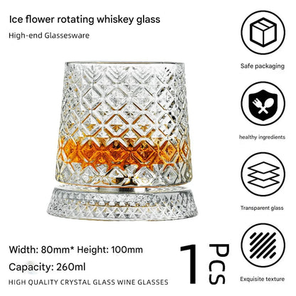 Spinning Whiskey Glass (Anti-stress Girevole)