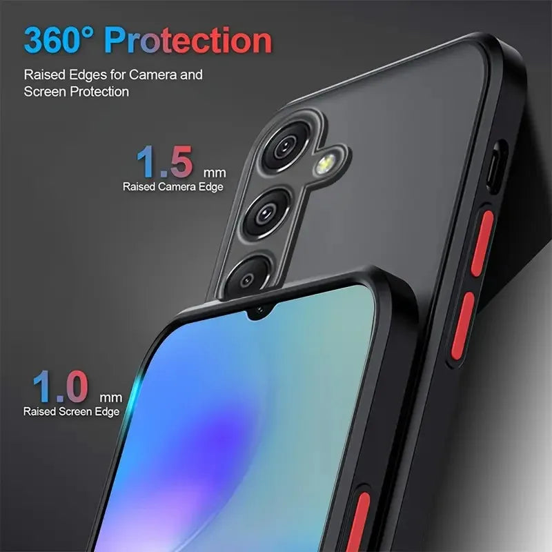 Cover Armor Shield Matte (Samsung Galaxy S26/S25/S24/S23/S25/Ultra/Plus)