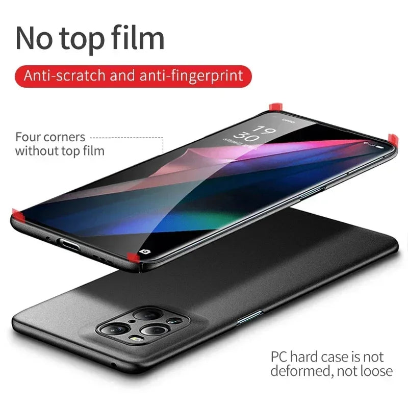 Cover Ultra Slim Frosted Case OPPO Find X3 Pro