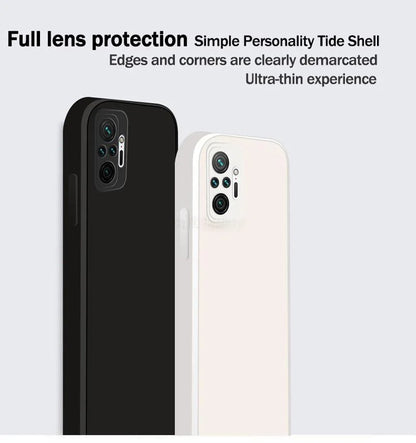 Cover Square Soft Silicone (Redmi Note 10 Xiaomi/10 Pro/Max/10S/1O/10 S)
