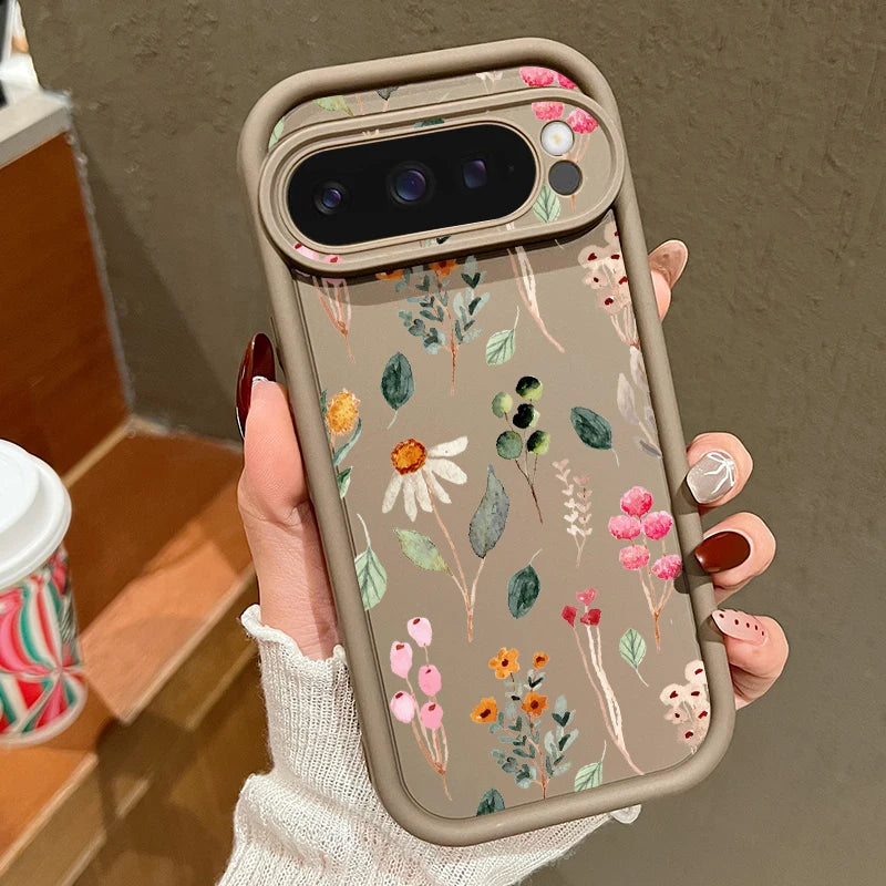 Cover Fantasia Floreale TPU (Google Pixel 10/8/7 Pro/10/9 Pro XL/9A/8A/7A/8 Pro)
