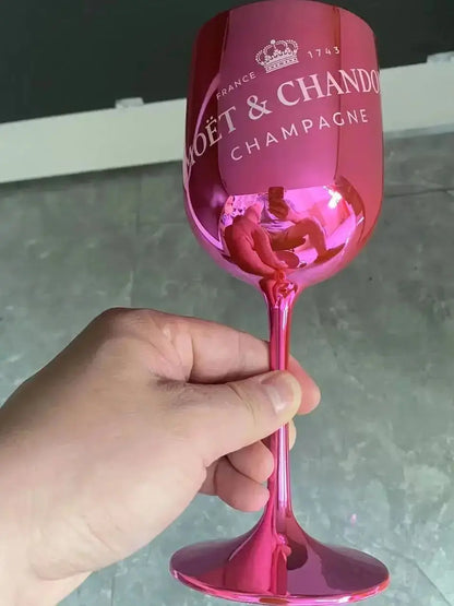 Electric Glow Flûte 480ml (Infrangibile Rosa/Blu)