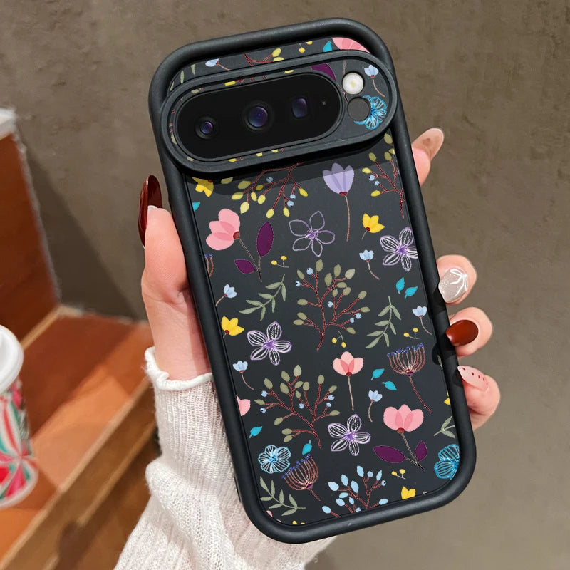 Cover Fantasia Floreale TPU (Google Pixel 10/8/7 Pro/10/9 Pro XL/9A/8A/7A/8 Pro)