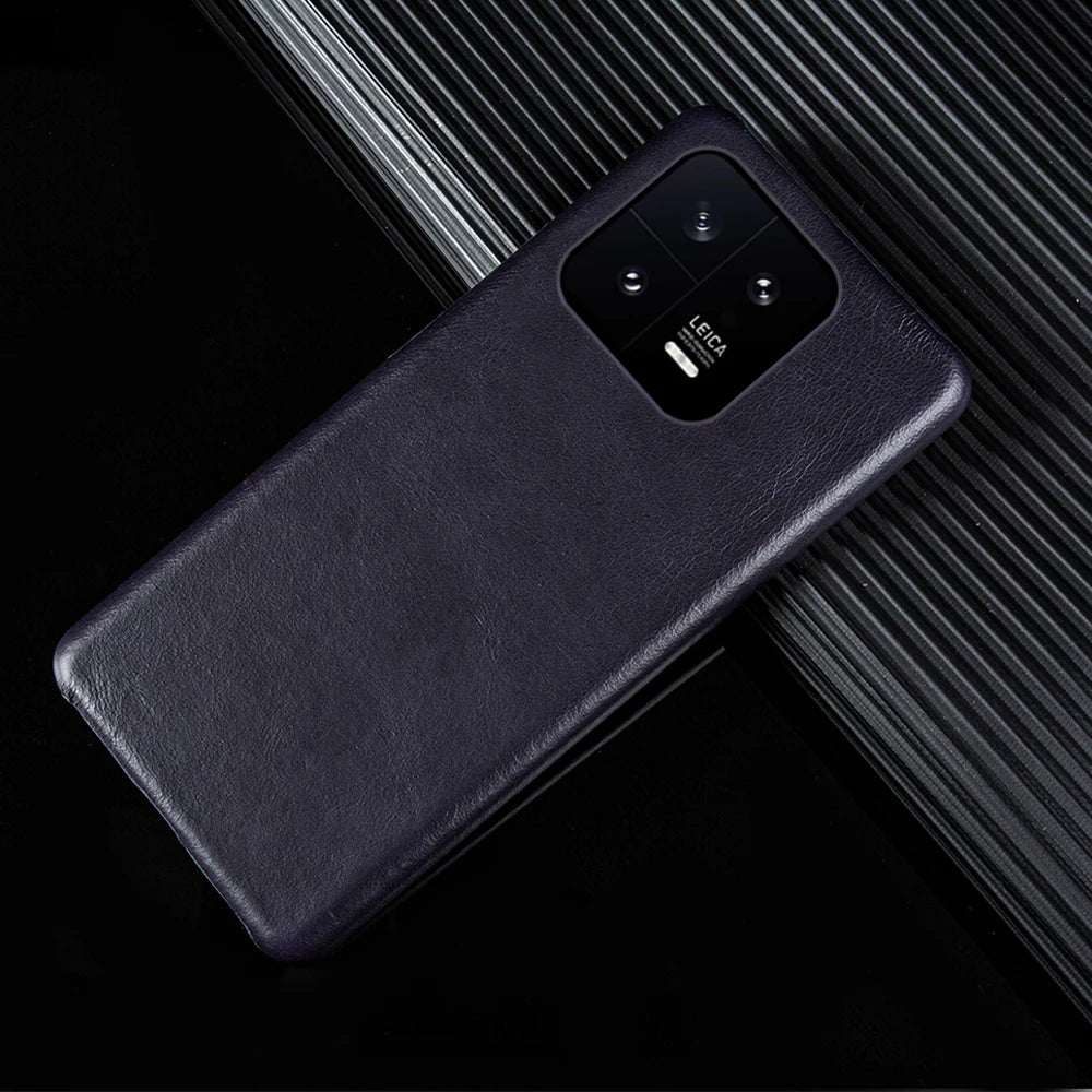 Cover Genuine Bovine Leather (Xiaomi 11/12/13/14/15/T/T Pro/Ultra/Pro Max/X6 Pro/X7 Pro)