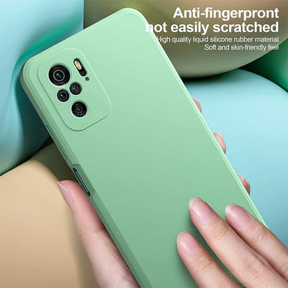 Cover Square Soft Silicone (Redmi Note 10 Xiaomi/10 Pro/Max/10S/1O/10 S)