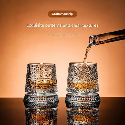 Spinning Whiskey Glass (Anti-stress Girevole)
