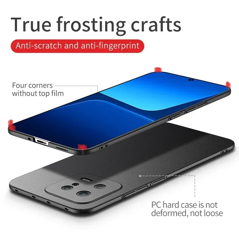 Frosted Hard PC Case - Mi 13 Lite/Pro/T Pro
