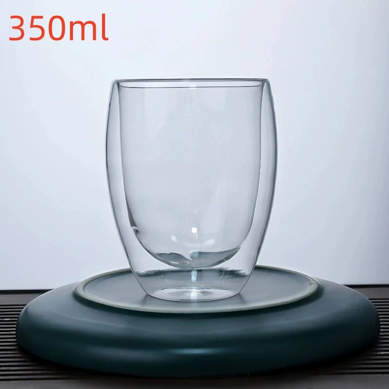 AeroGlass™ - Bicchiere e Tazza Termica a Doppia Parete 80/150/250/350/450ml