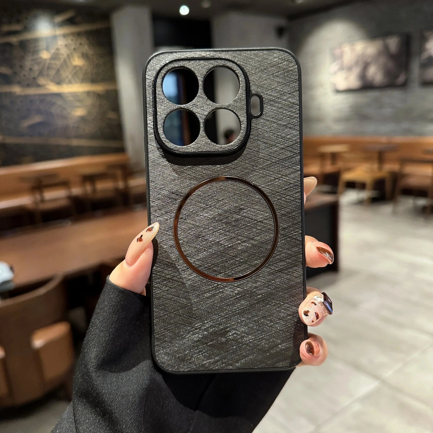 Cover Satin Gold Eco-Bumper (Xiaomi 15T/15T Pro)