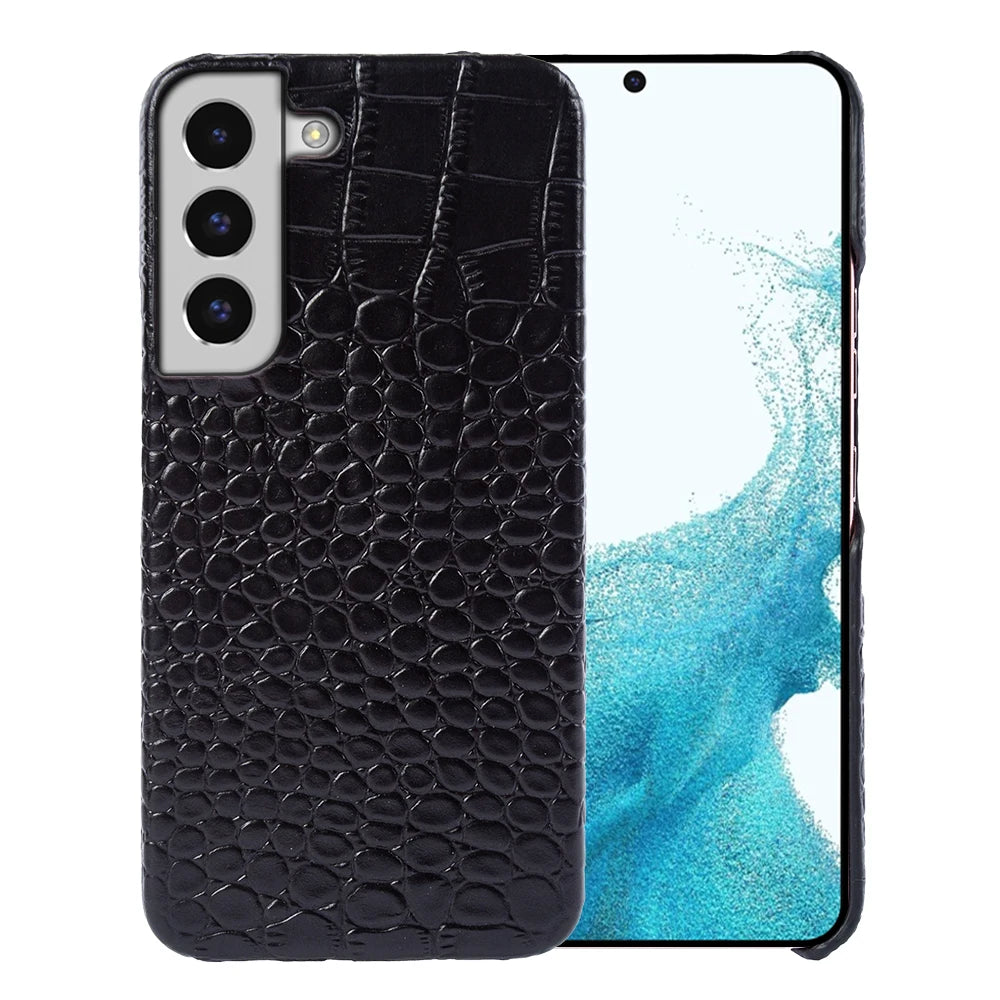 Cover Wild Exotic Leather (Samsung Galaxy S22/S23/S21/S20/Ultra/Plus/Note 20/10/A53