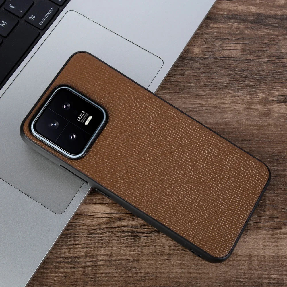 Cover Handmade Waxed Leather (Xiaomi 11/12/13/14/15/17/T/Pro/Lite/Ultra/T Pro)