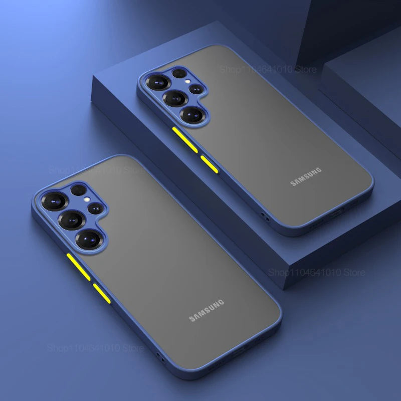 Cover Armor Shield Matte (Samsung Galaxy S26/S25/S24/S23/S25/Ultra/Plus)