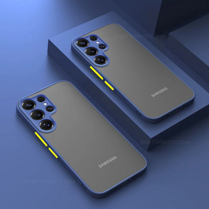 Cover Armor Shield Matte (Samsung Galaxy S26/S25/S24/S23/S25/Ultra/Plus)
