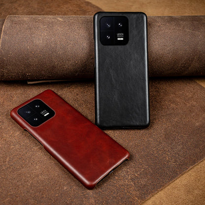 Cover Genuine Bovine Leather (Xiaomi 11/12/13/14/15/T/T Pro/Ultra/Pro Max/X6 Pro/X7 Pro)