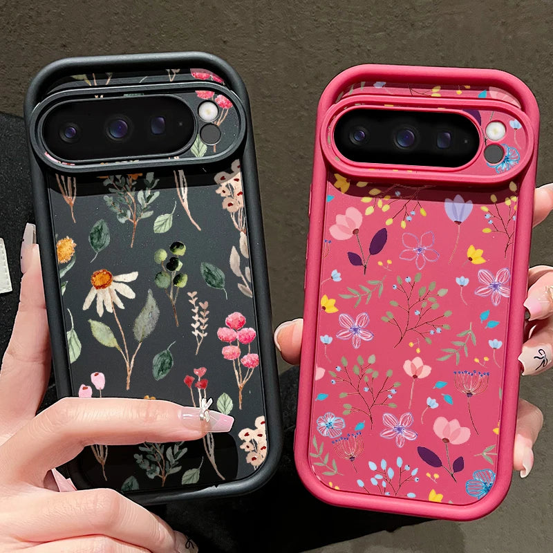 Cover Fantasia Floreale TPU (Google Pixel 10/8/7 Pro/10/9 Pro XL/9A/8A/7A/8 Pro)